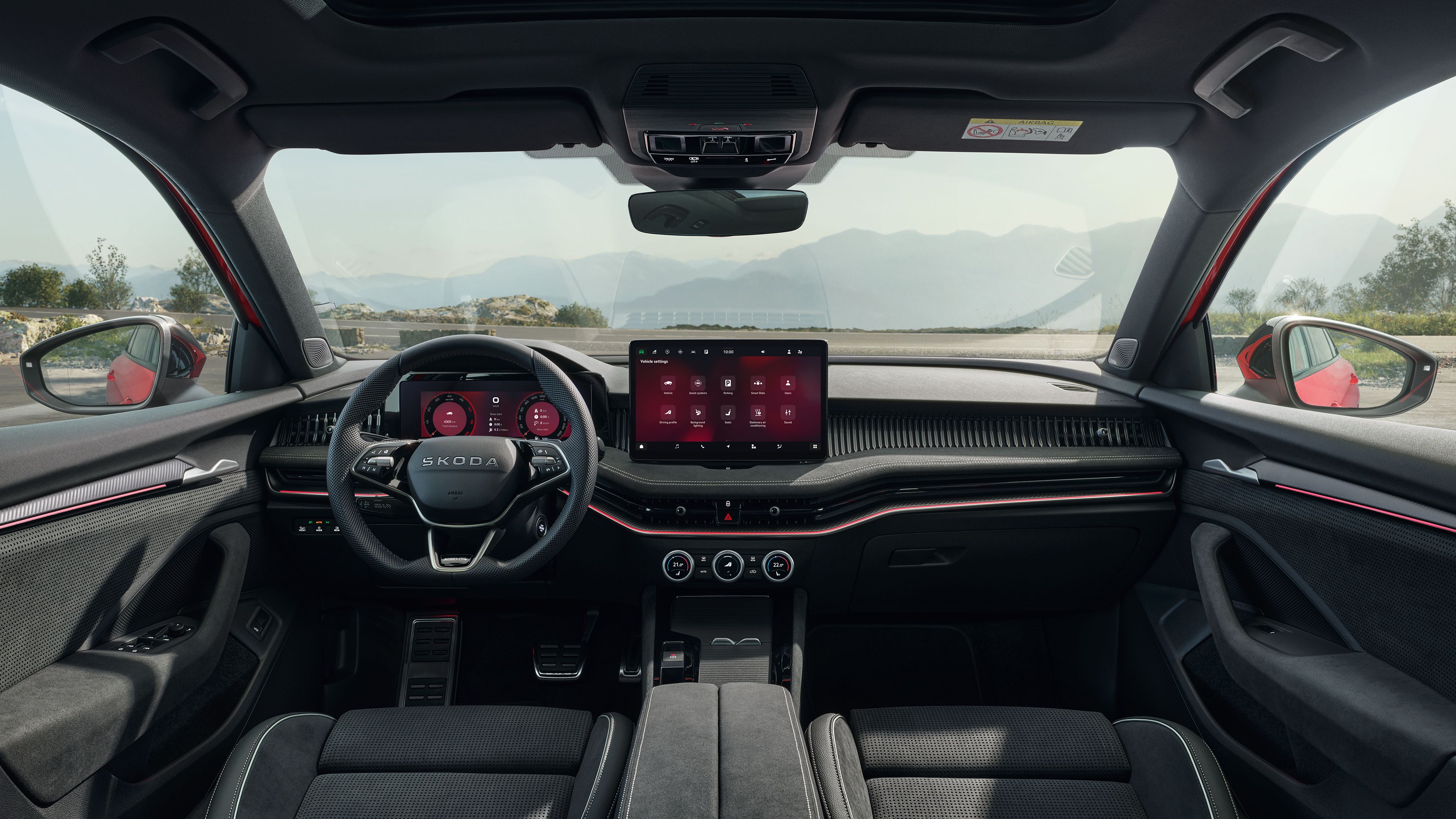 Škoda Superb Sportline interior