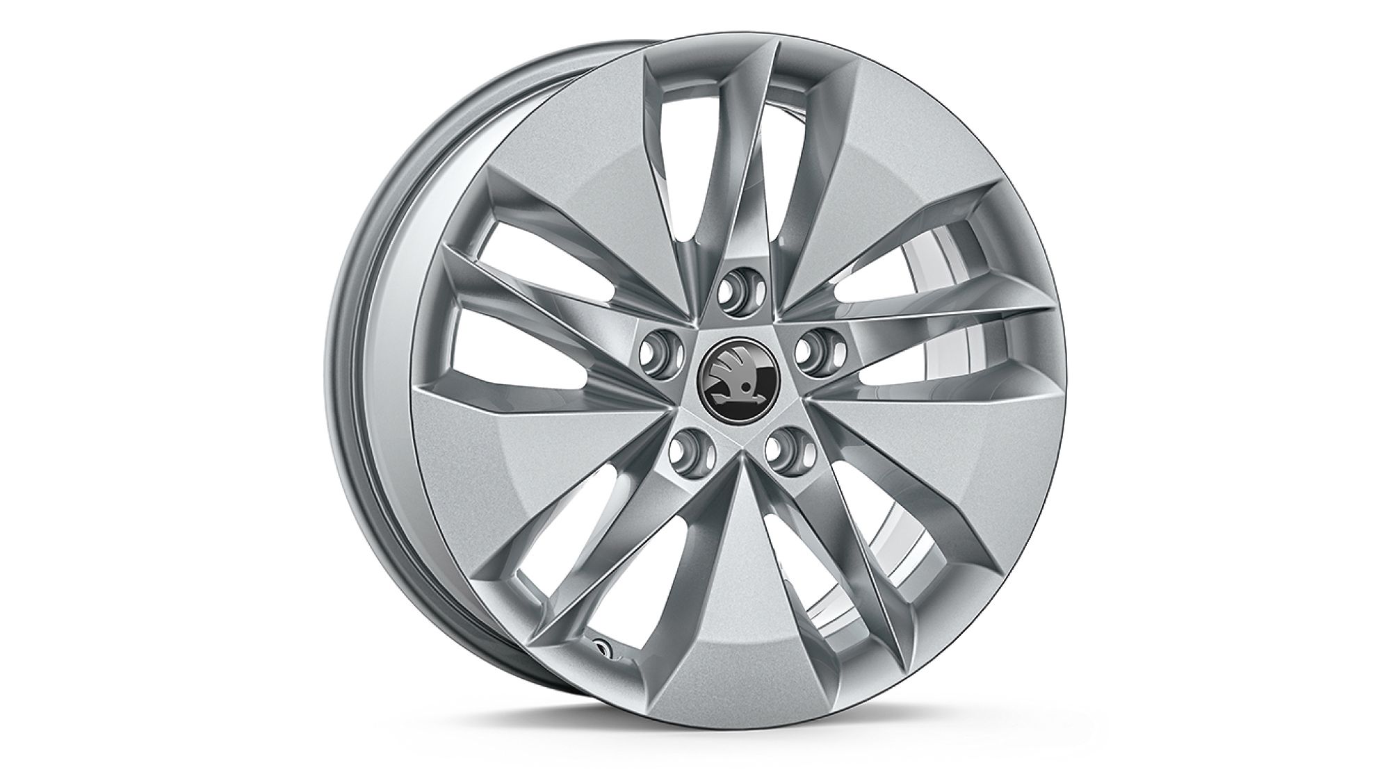 Škoda Leichtmetallfelge Alasia Silber