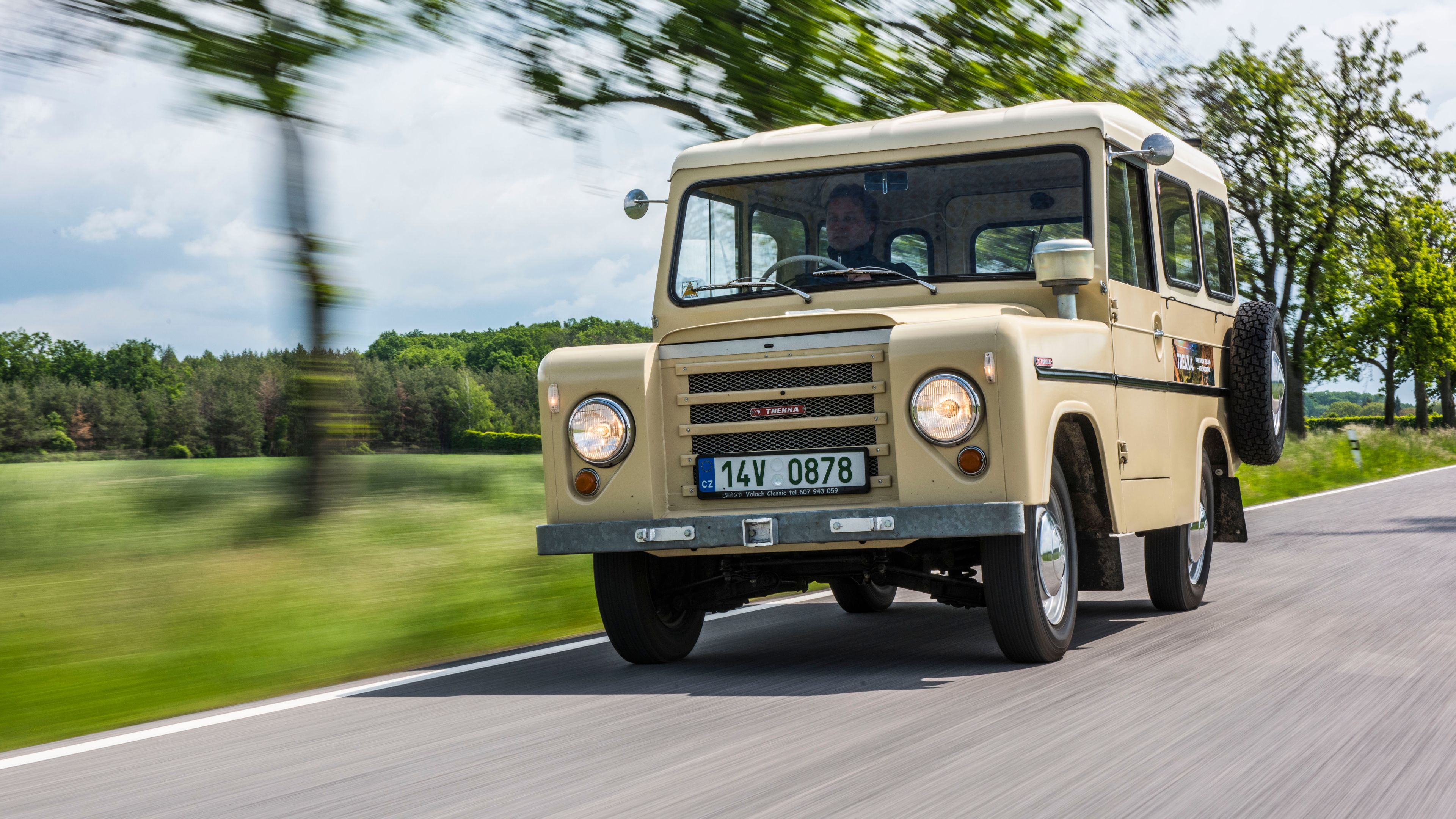 Škoda Trekka em movimento