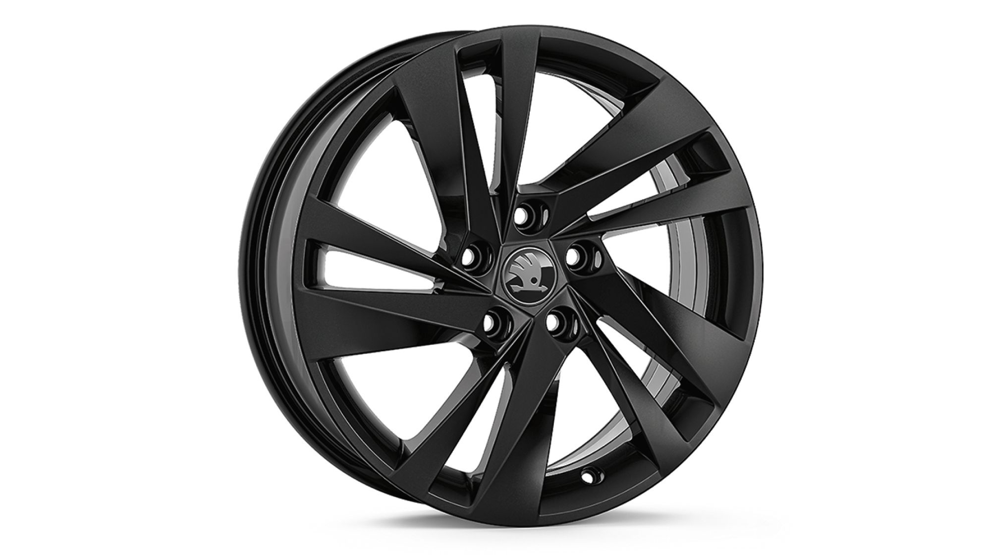 Škoda Leichtmetallfelge Nevis Schwarz
