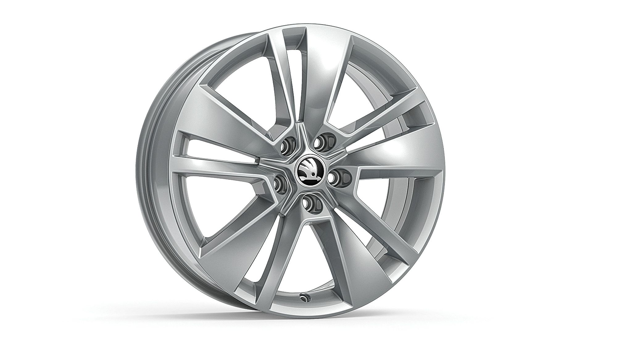 Škoda Karoq Felge Triton silber metallic 17 Zoll