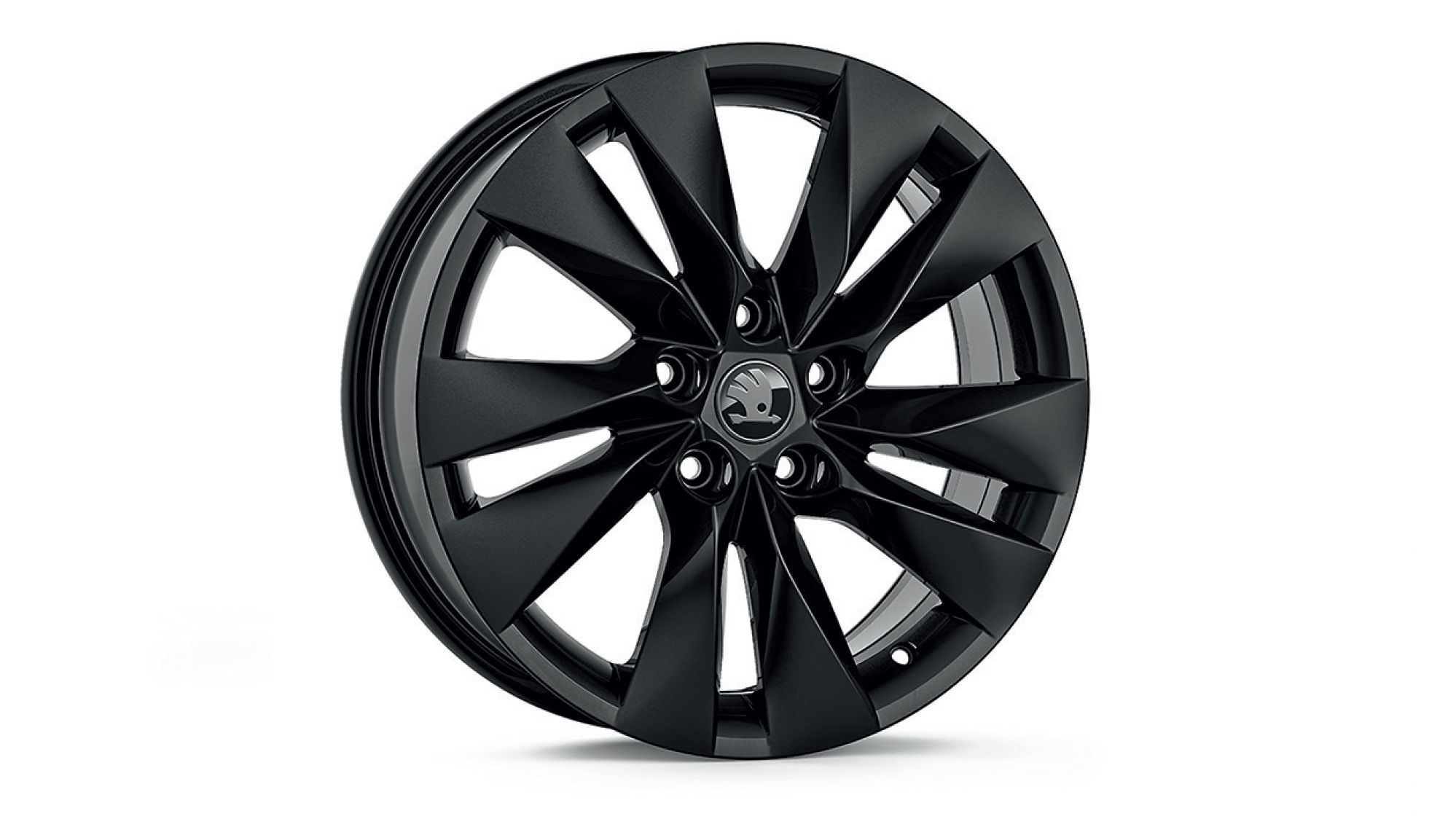 Škoda Leichtmetallfelge Trifid Schwarz