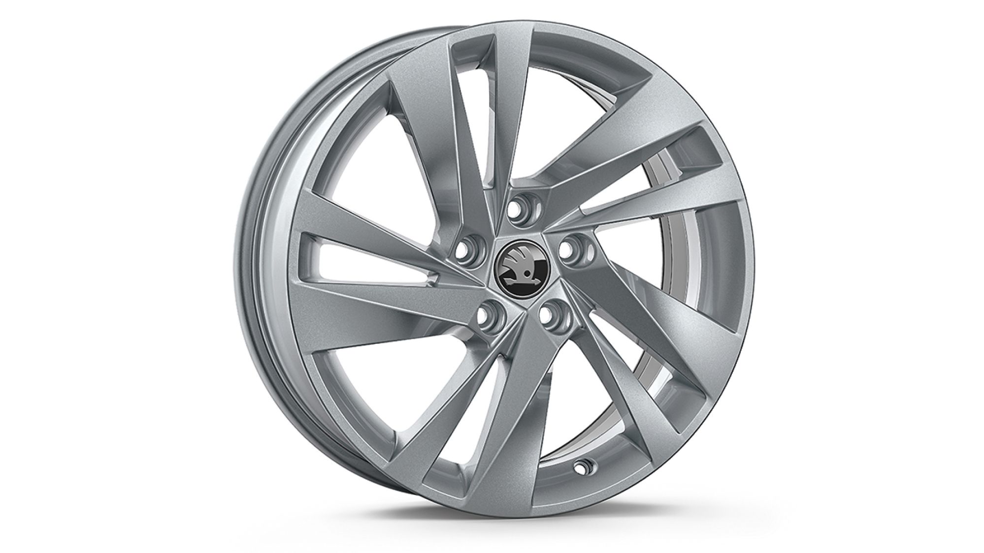 Škoda Leichtmetallfelge Nevis Silber