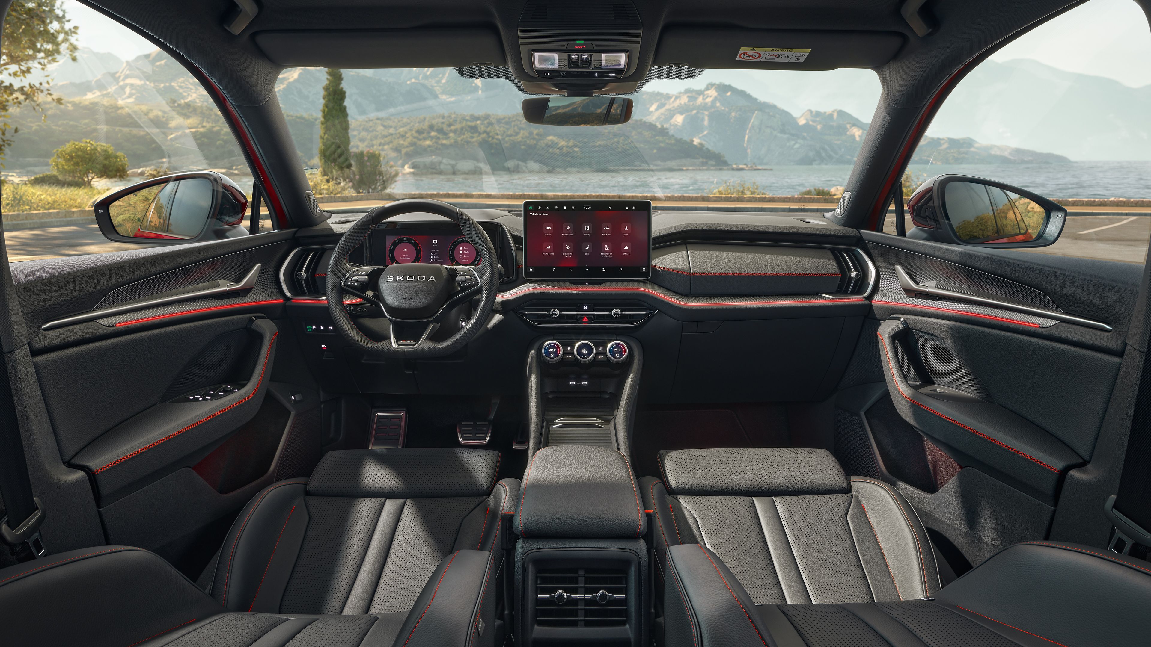 Škoda Kodiaq RS interior