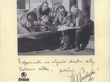 Inspeção durante a viagem ao mundo Škoda