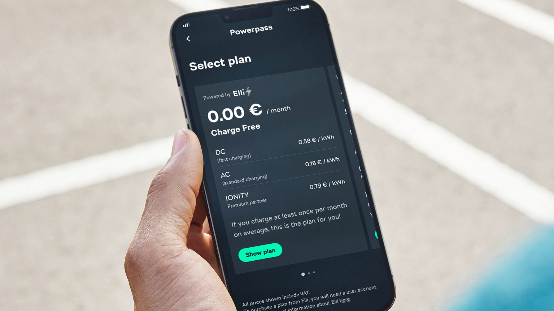 Powerpass na aplicação MyŠkoda