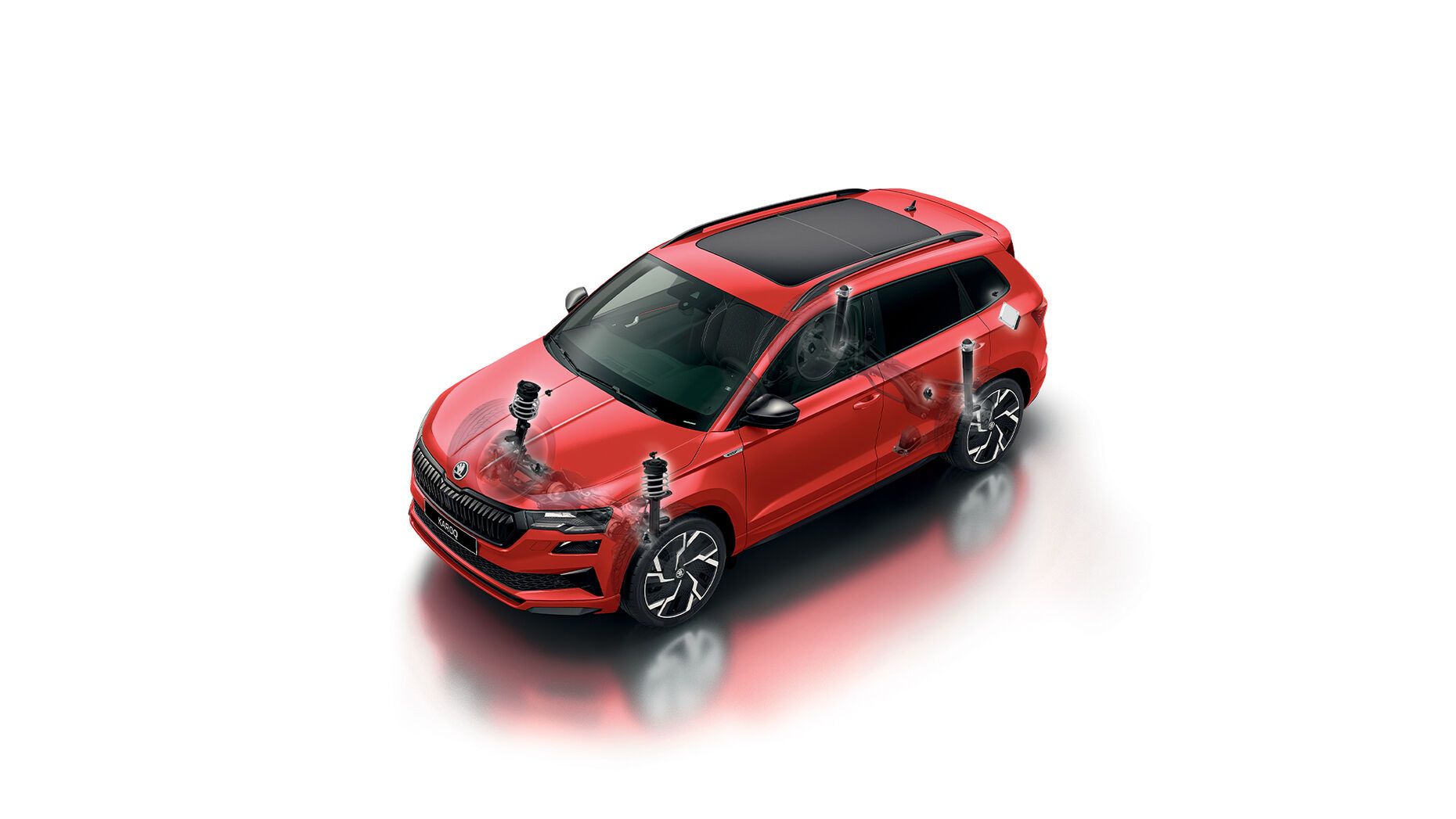 Das CANTON Soundsystem im Škoda Karoq Sportline